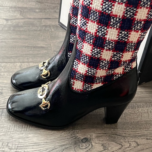 New in box Zumi Checkered boots size 36 - Picture 9 of 13